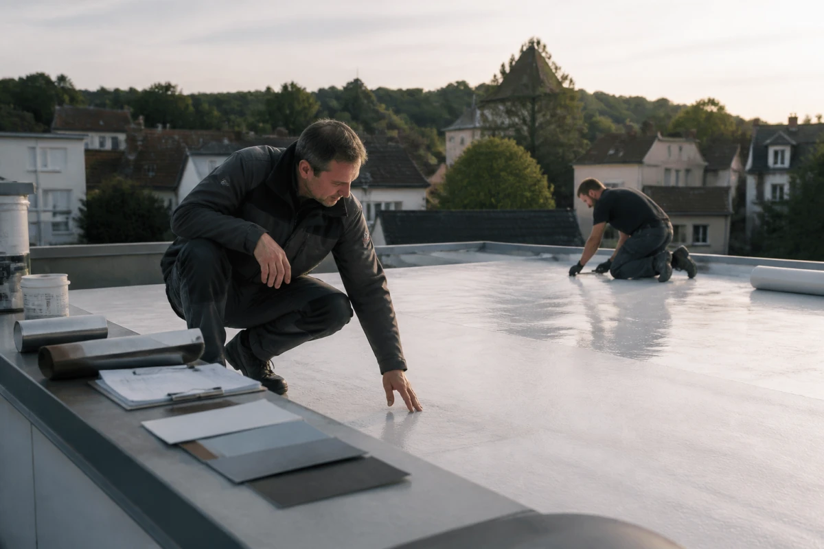 Cool roof Butry-sur-Oise
