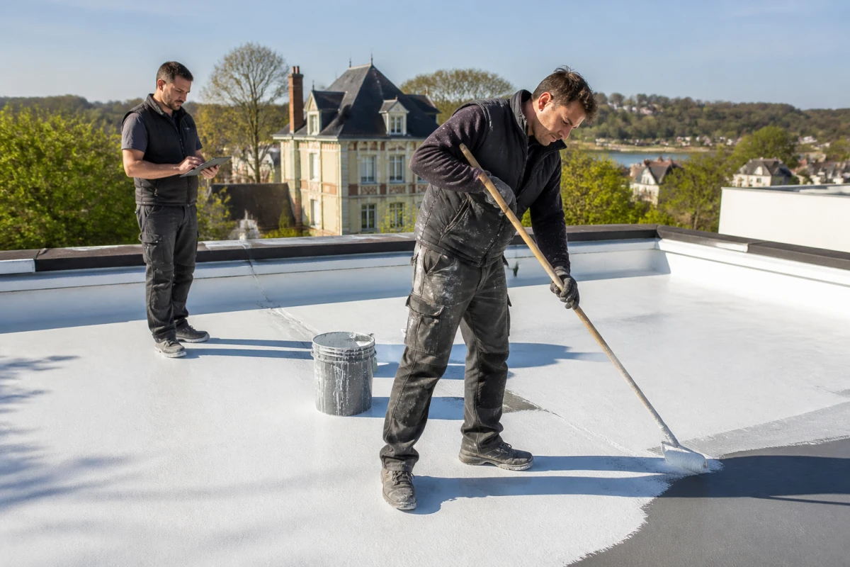 Rechapage étanchéité Puiseux-Pontoise