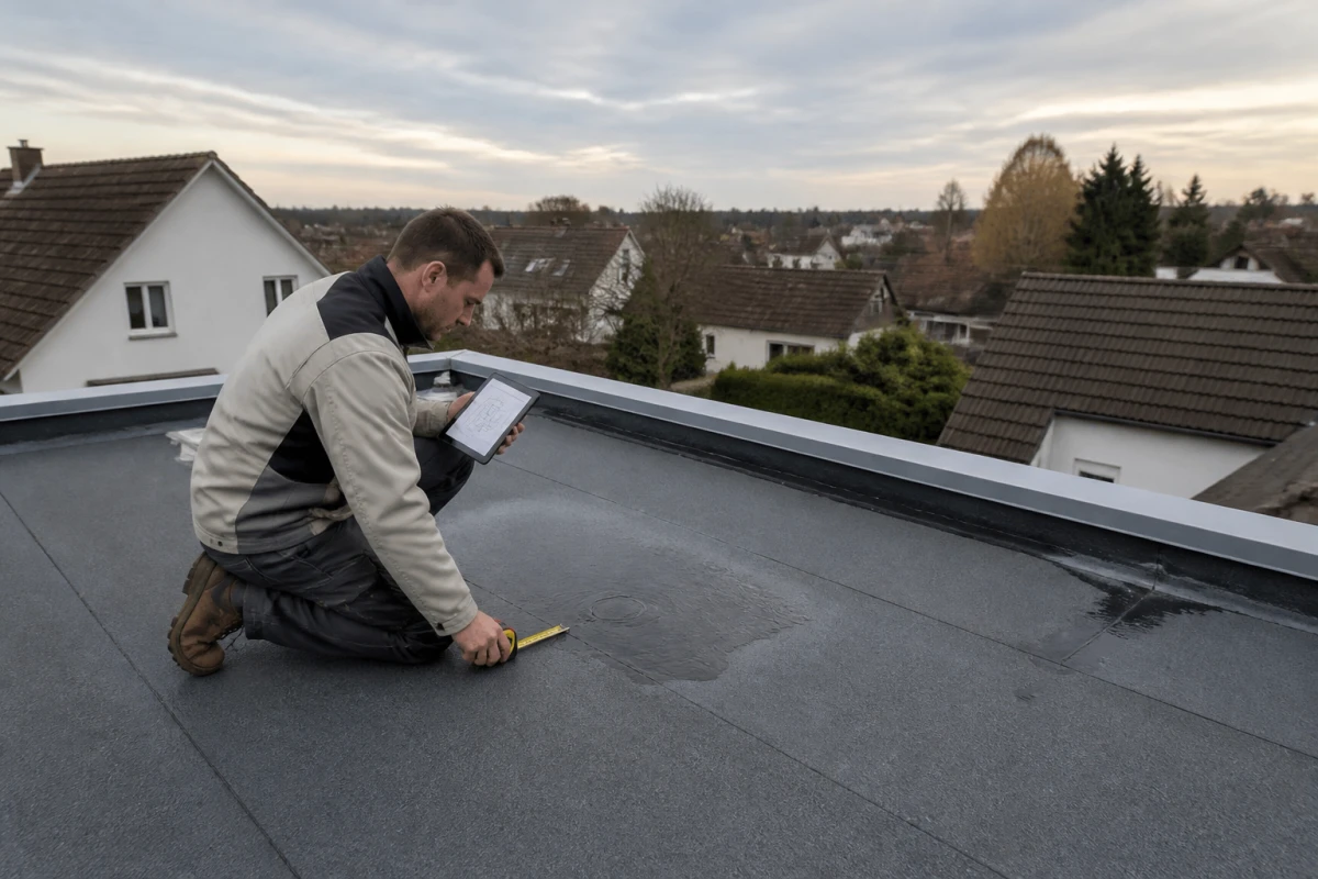 Rénovation toit plat Commelles