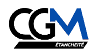 CGM ETANCHÉITÉ